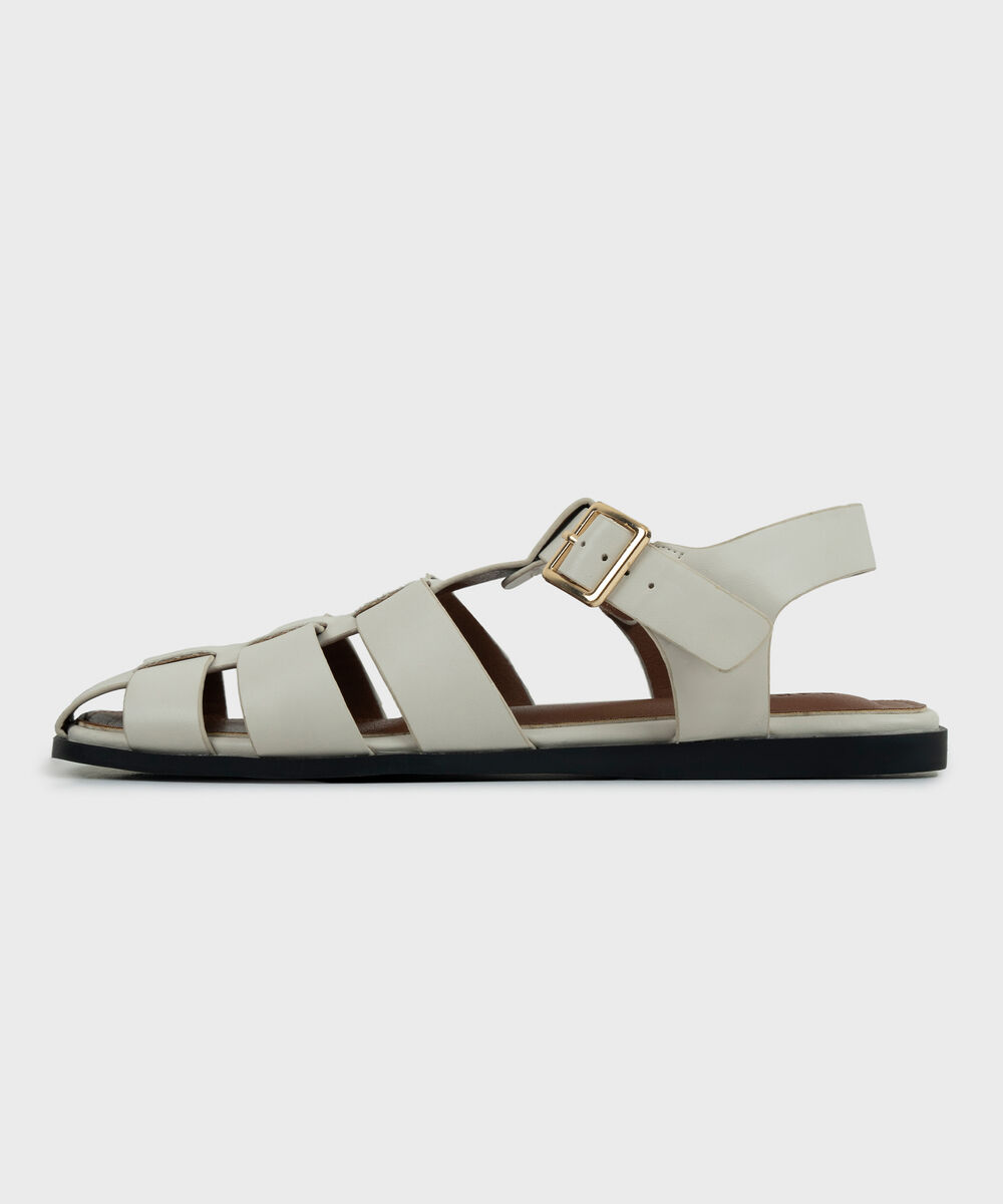 Women's Off White Sandals