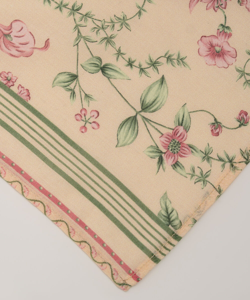 Printed Lawn Pink Dupatta