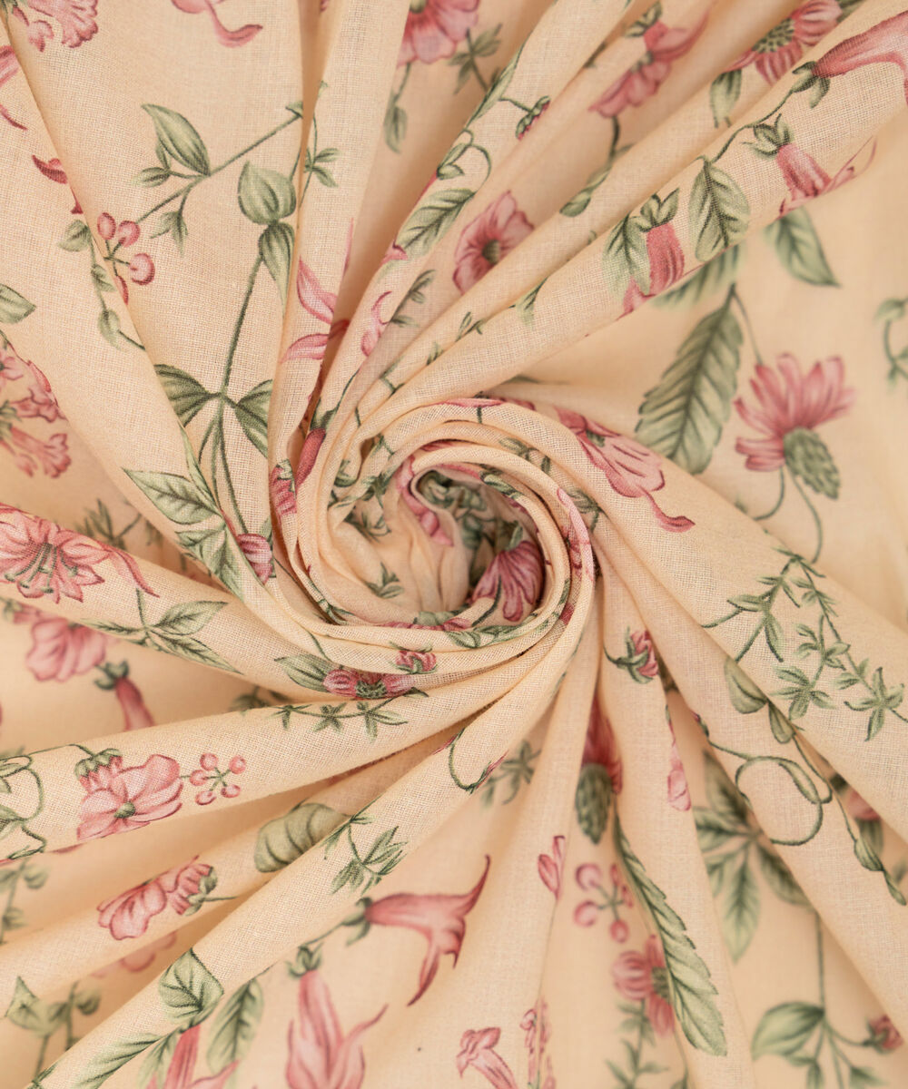 Printed Lawn Pink Dupatta