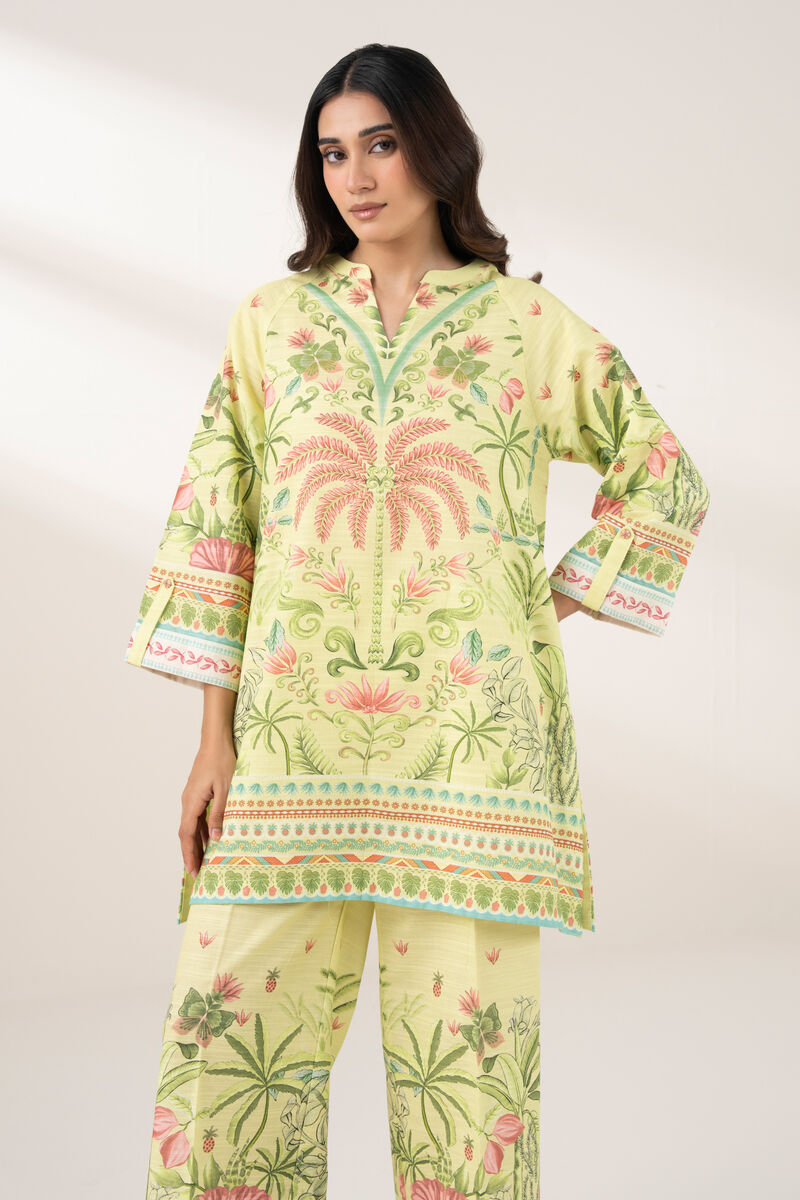 Printed Light Khaddar Shirt