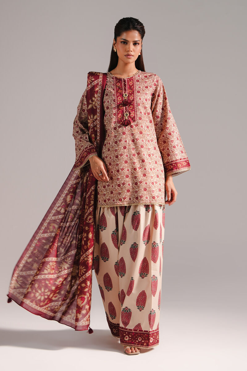 Printed Lawn Dupatta
