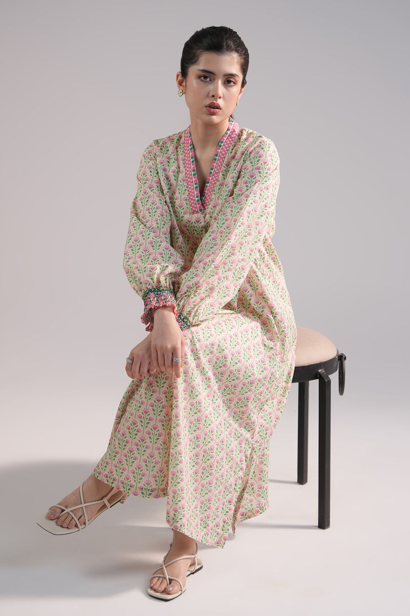 Printed Lawn Dress