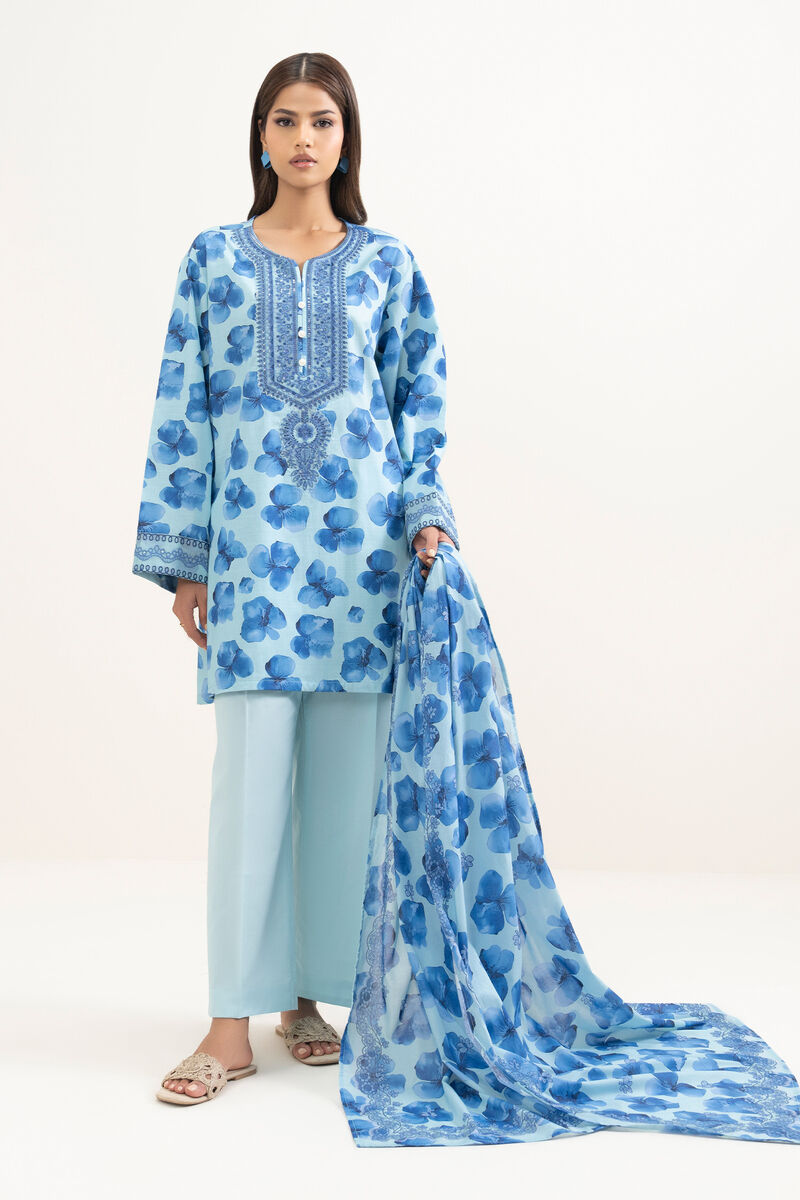 Printed Lawn Dupatta