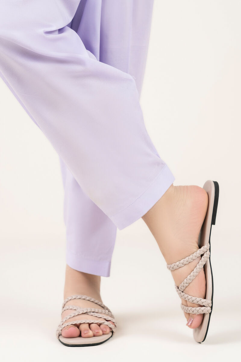 Solid Cotton Viscose Shalwar