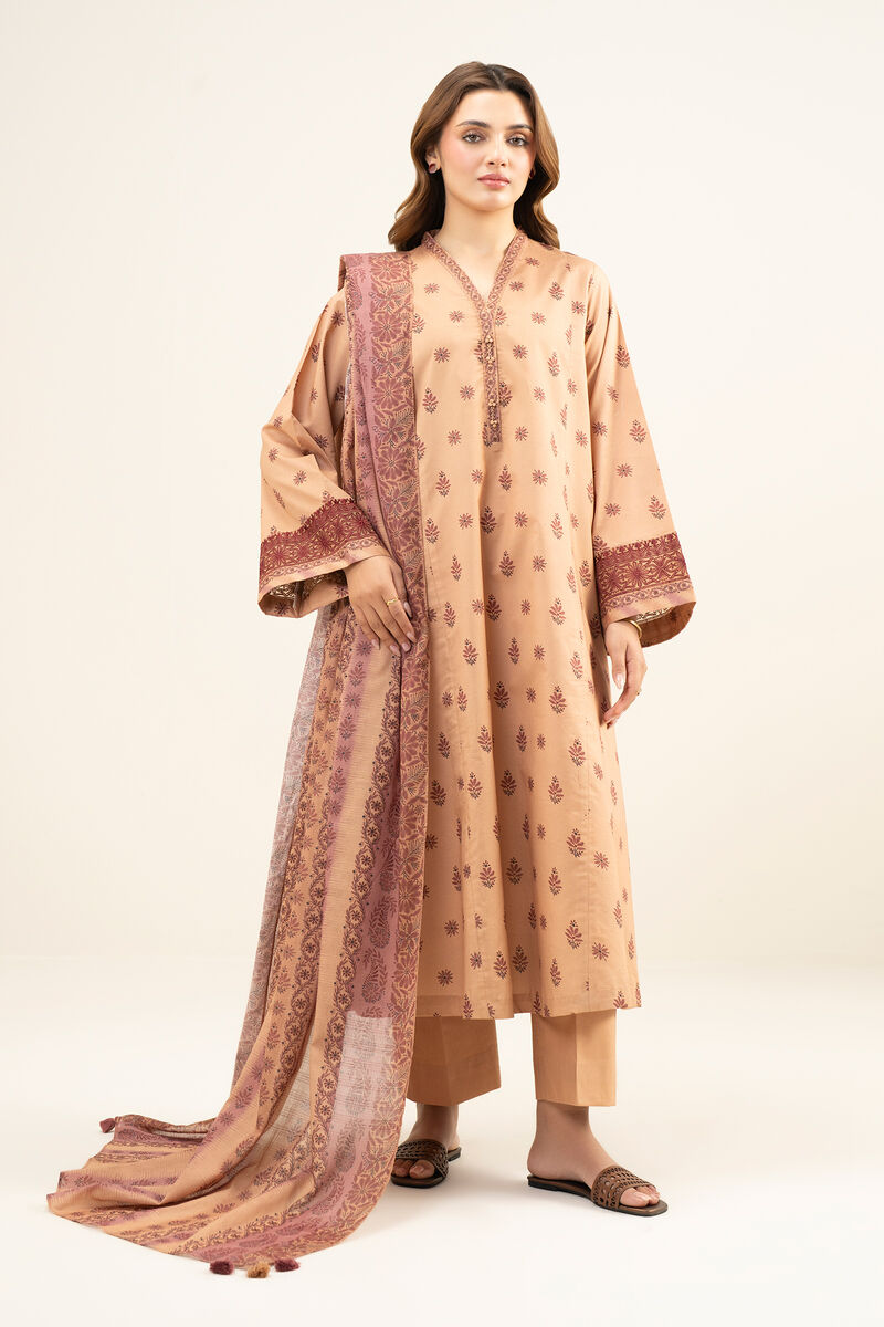 3 Piece - Embroidered Lawn Suit