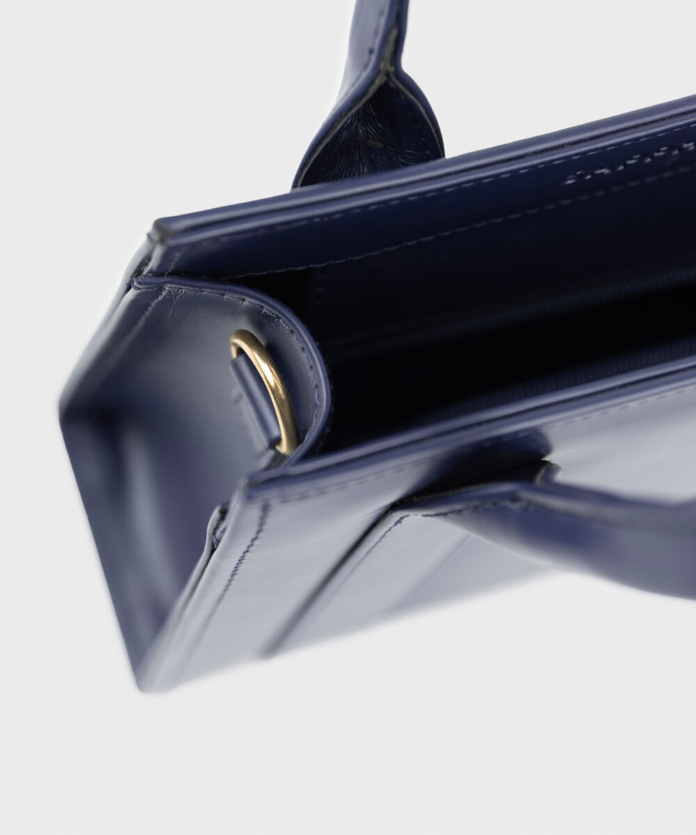 Woman - Blue Blue Top Handle Bag