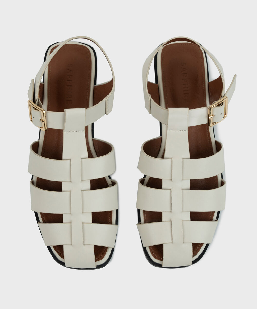 Women's Off White Sandals