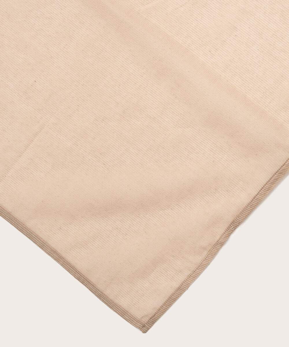 Blended Textured Karandi Solid Beige Dupatta