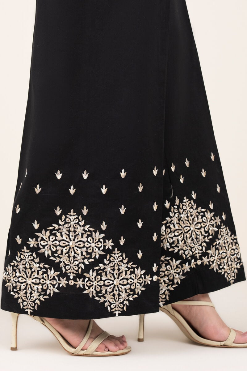 Embroidered Cotton Culottes