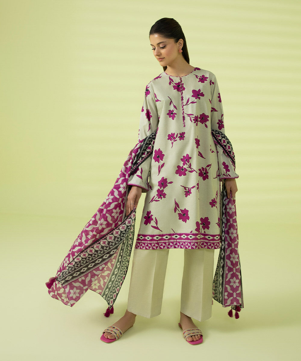 Unstitched Lawn 002DDY23ZV24 Sapphire PK