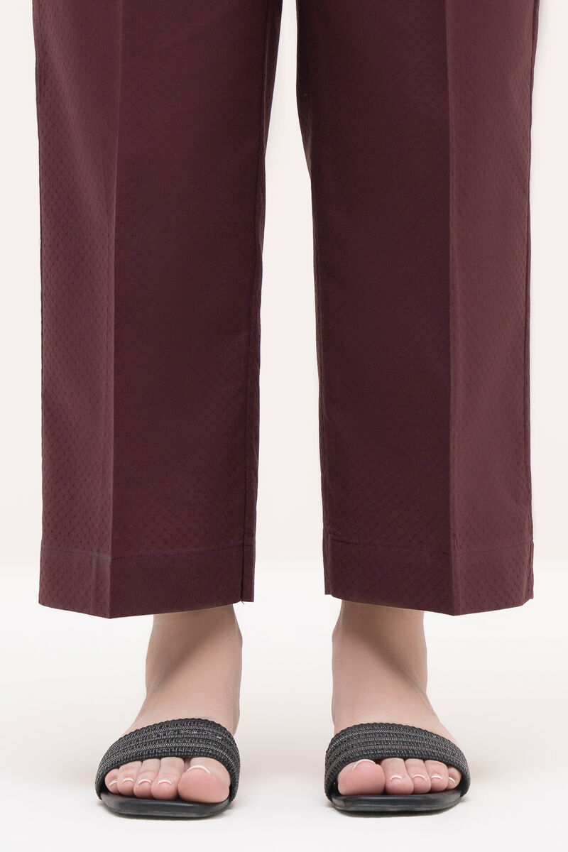 Solid Lawn Straight Pants