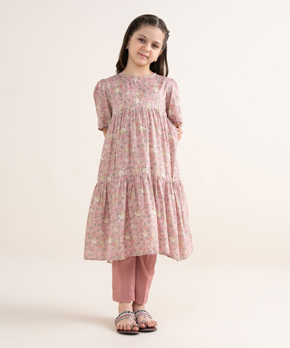 Printed Arabic Lawn Suit