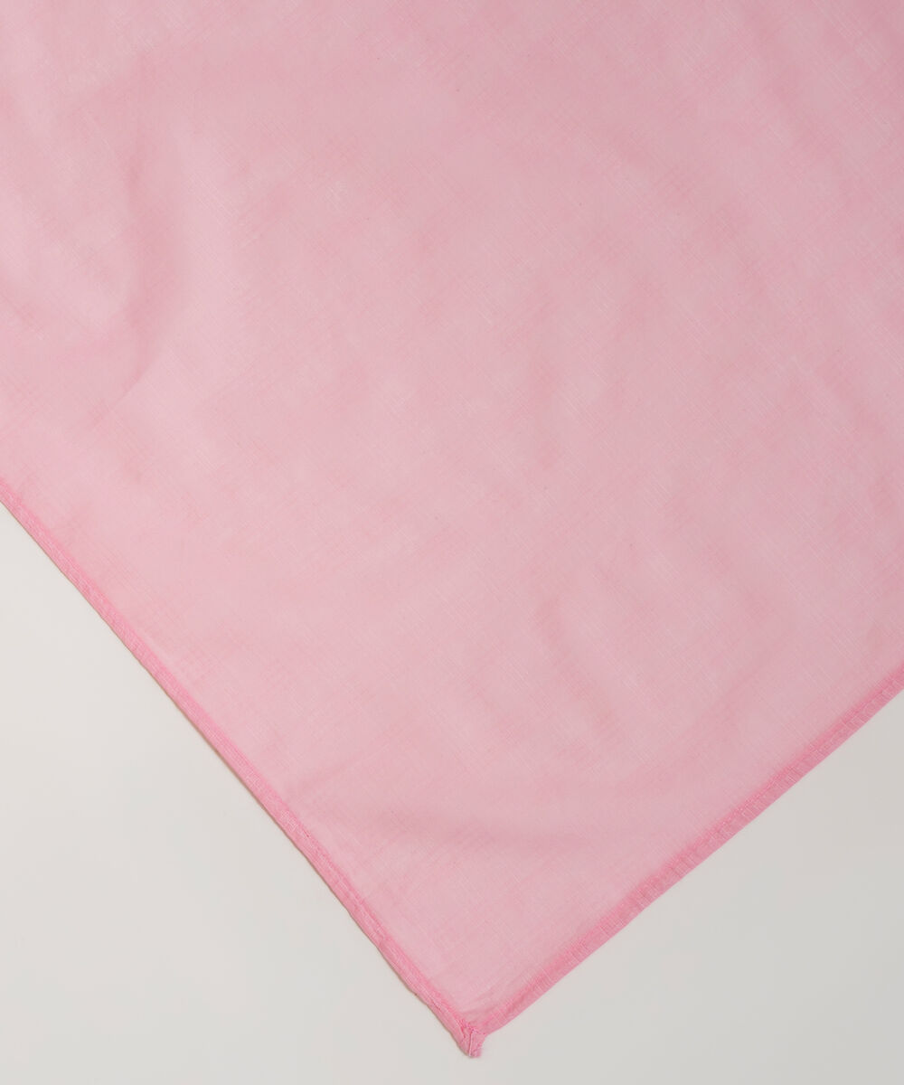 Textured Voile Solid Pink Dupatta