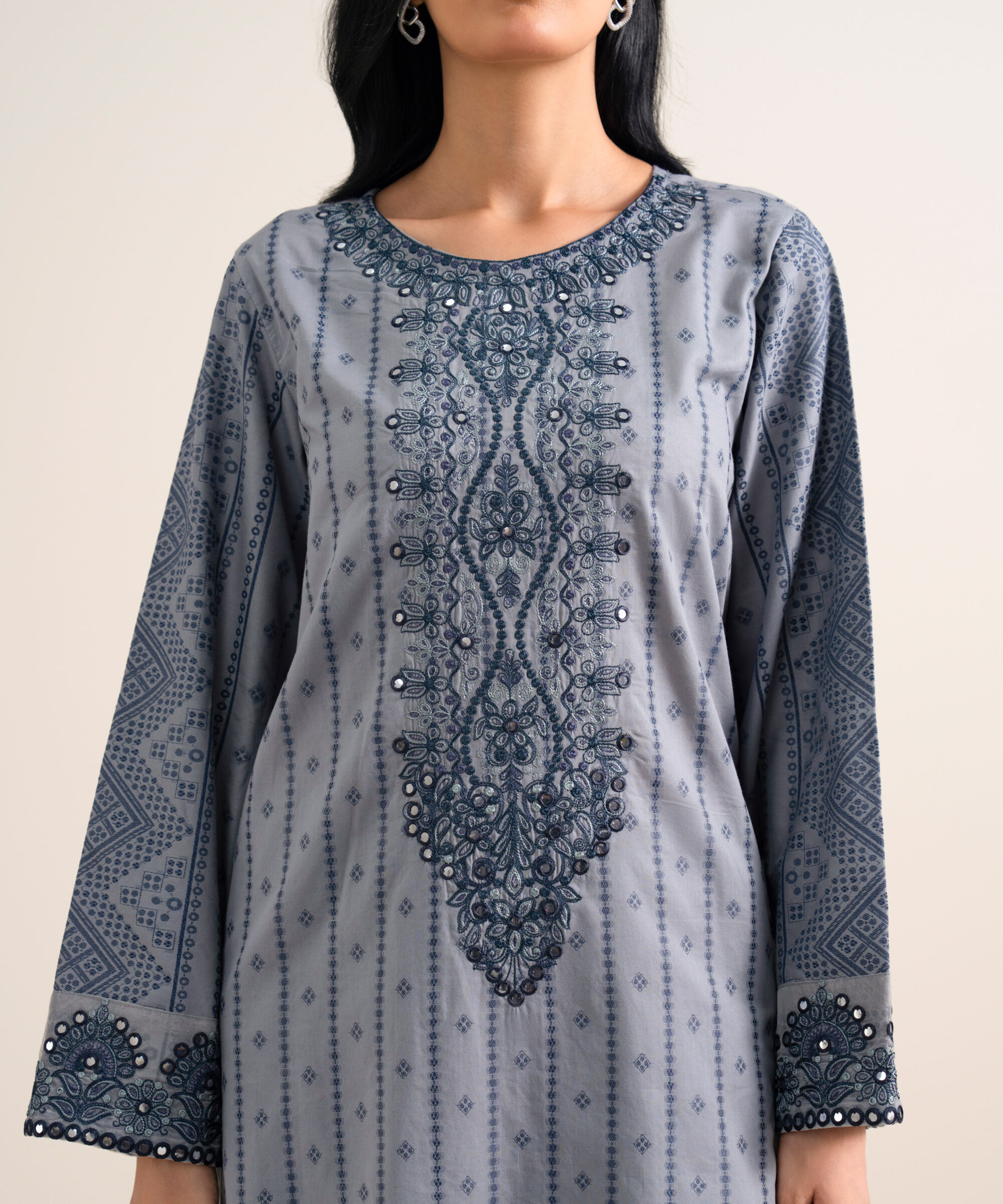 Unstitched 3 Pc Jacquard U3PEJQ25V911