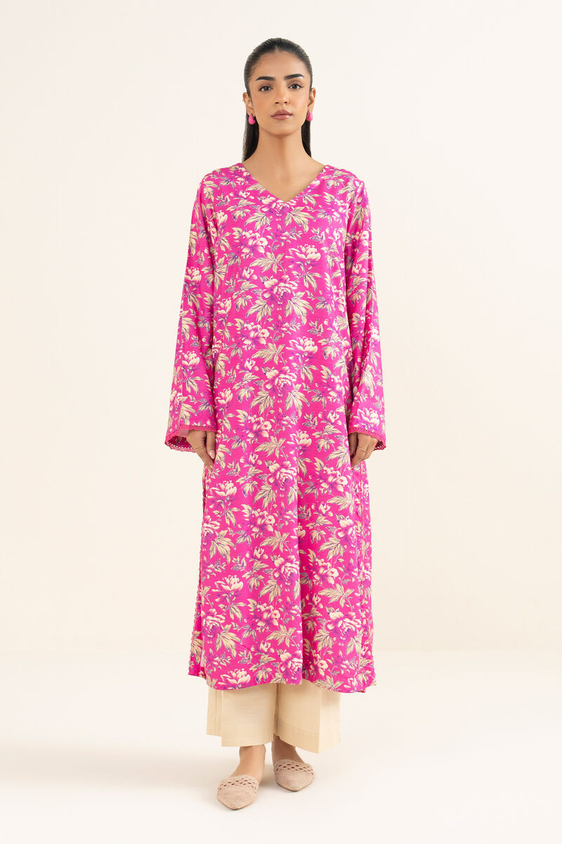 Printed Light Khaddar Shirt