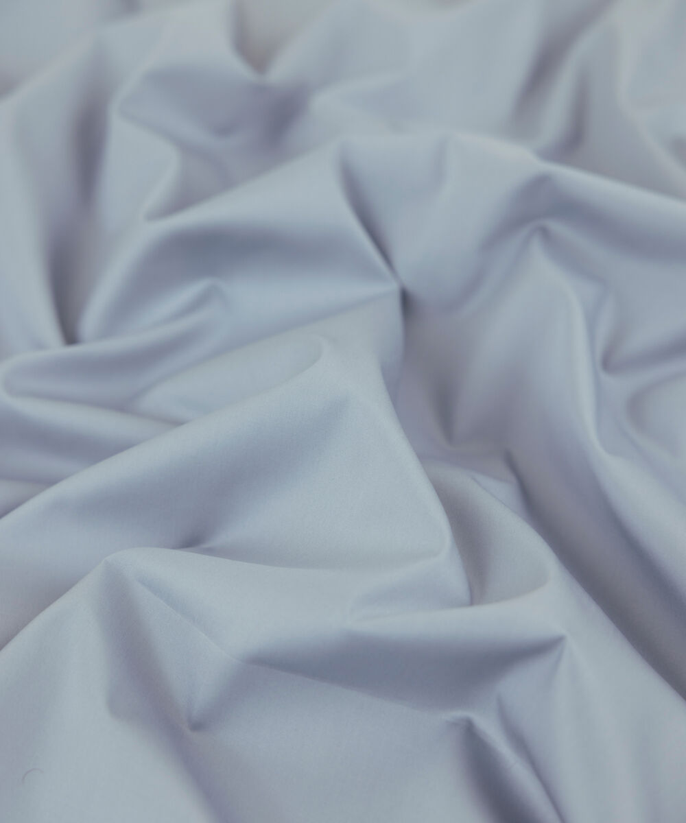 Men's Unstitched 2-Piece Luxury Giza Cotton Soft Grey Suit