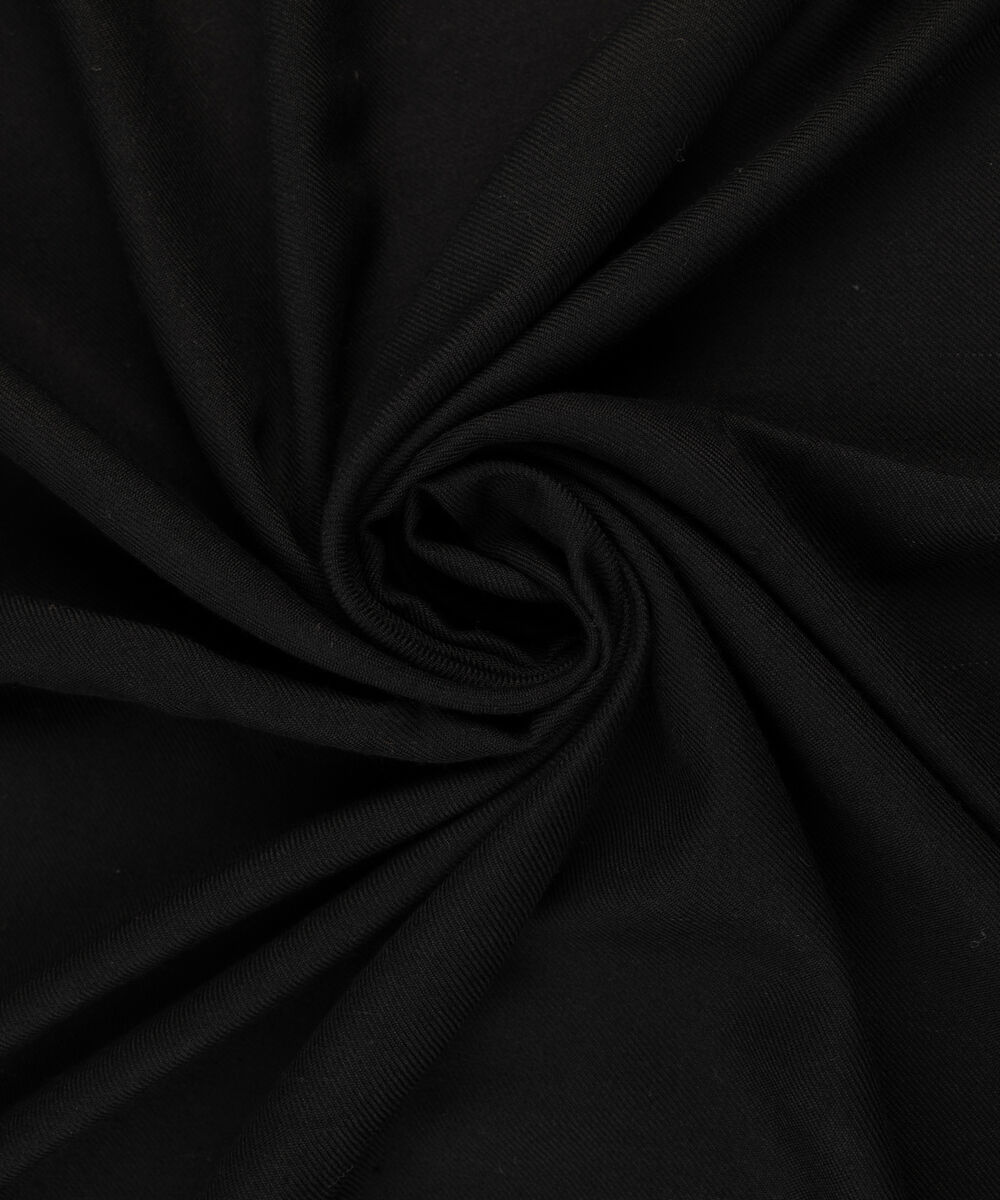 Men Wool Blended Black Shawl