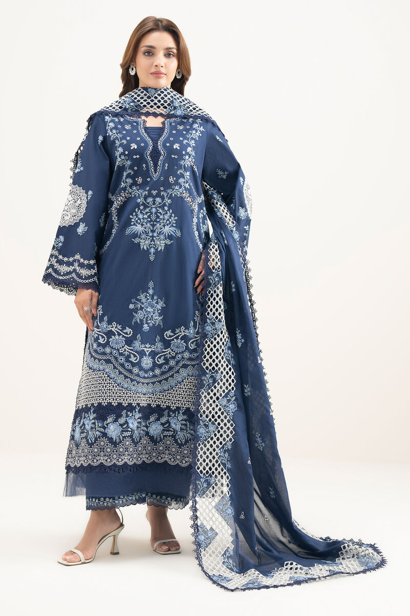 3 Piece - Embroidered Lawn Suit
