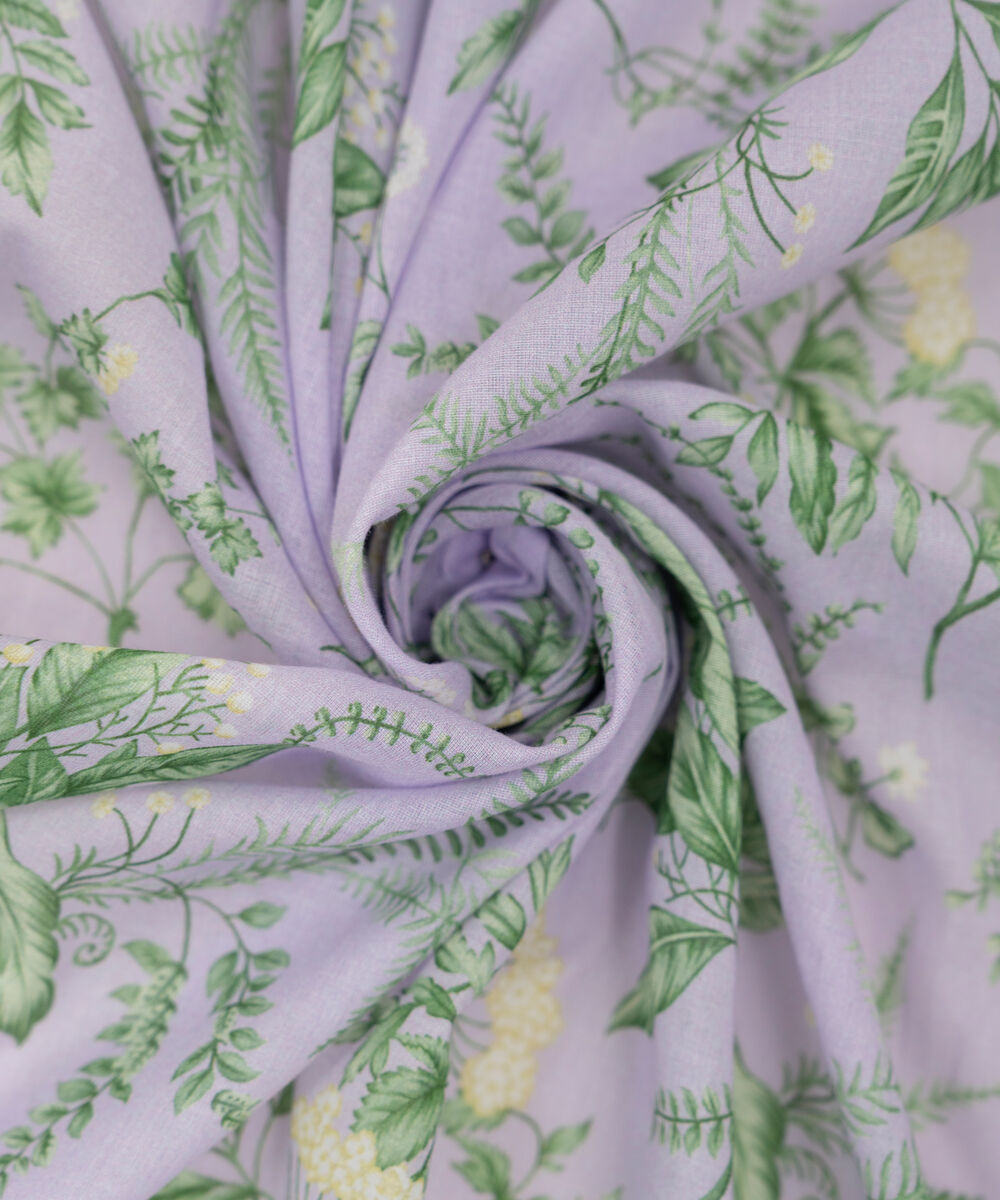 Printed Lawn Purple Dupatta