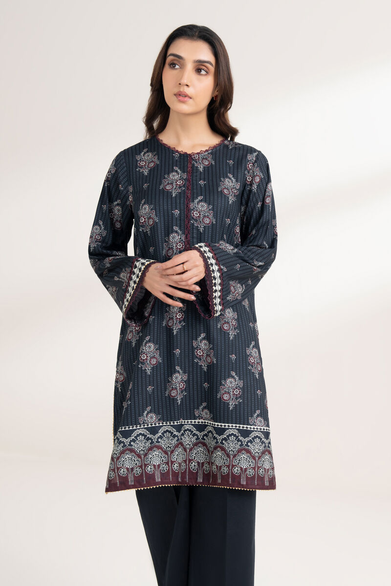 Printed Viscose Linen Shirt