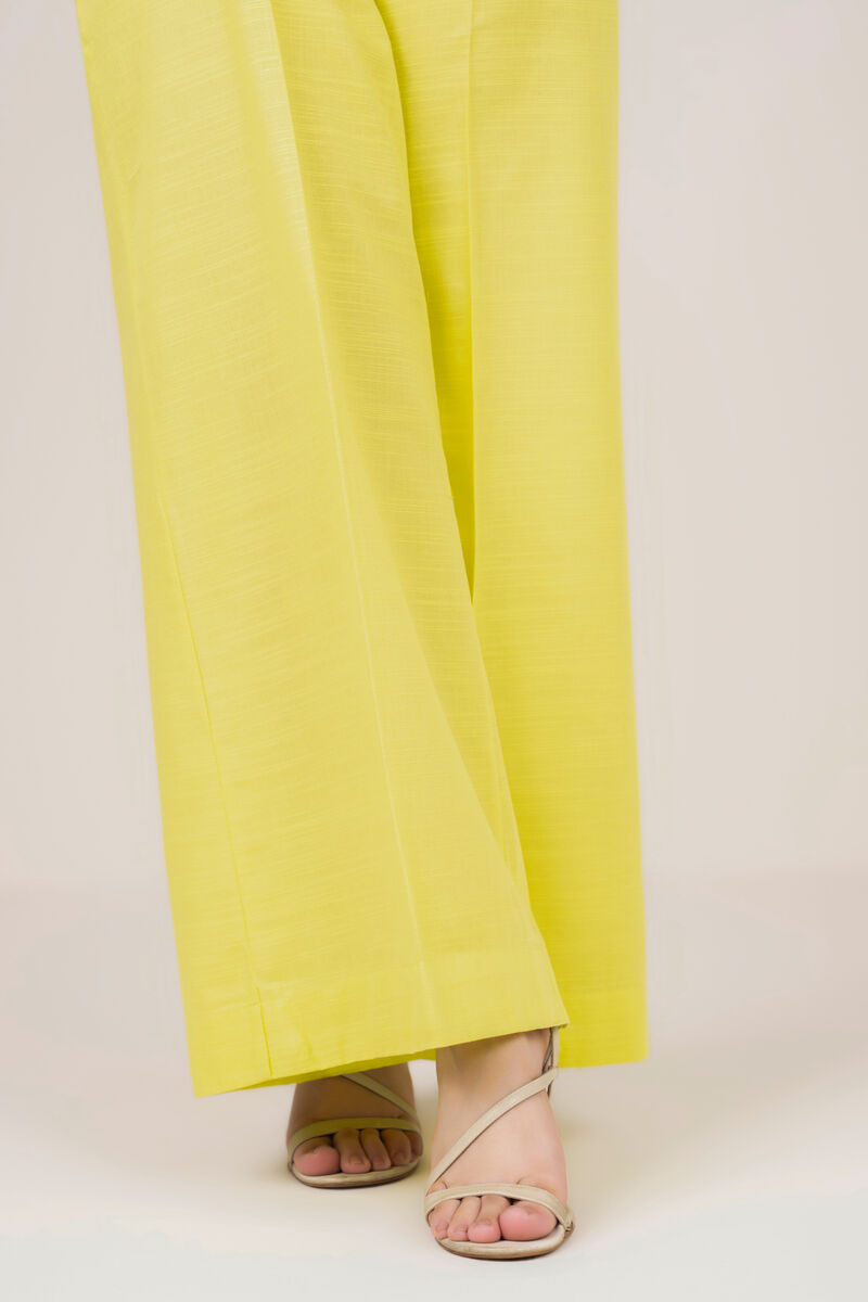 Solid Khaddar Flared Pants