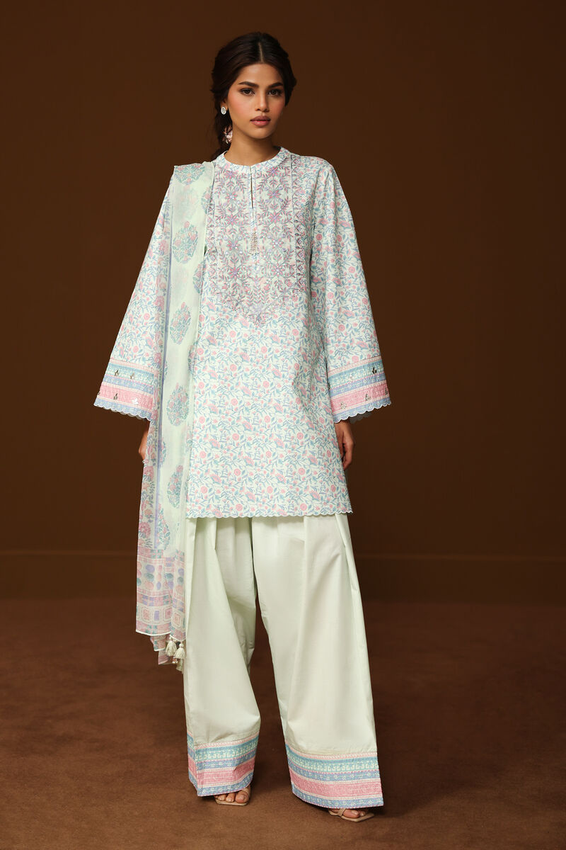 3 Piece - Embroidered Lawn Suit