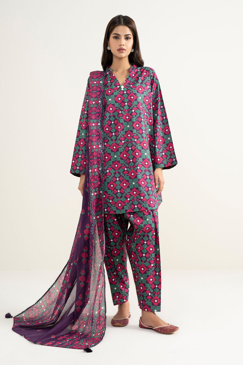 Printed Lawn Dupatta
