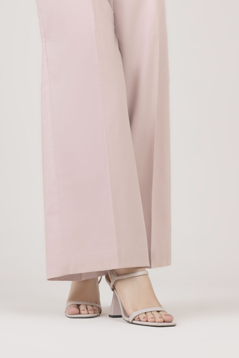 Cotton Viscose Flared Pants