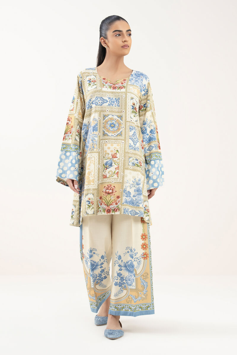 Embroidered Cotton Viscose Shirt