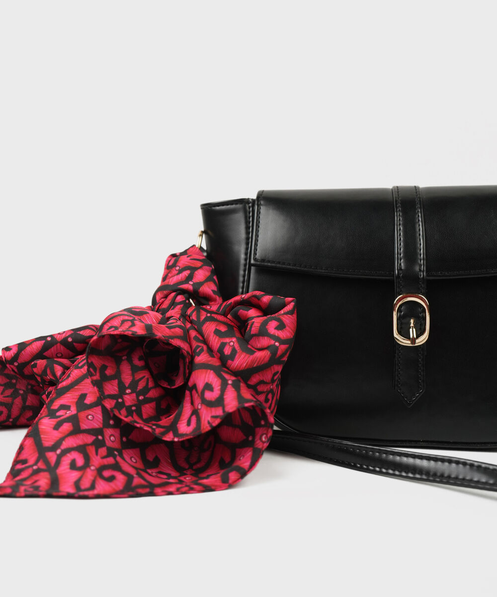 Women's Black Cross Body Bag