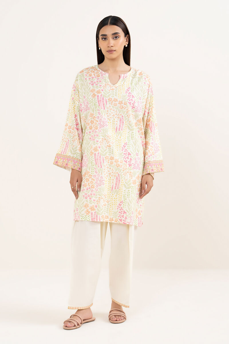 Embroidered Lawn Viscose Shirt