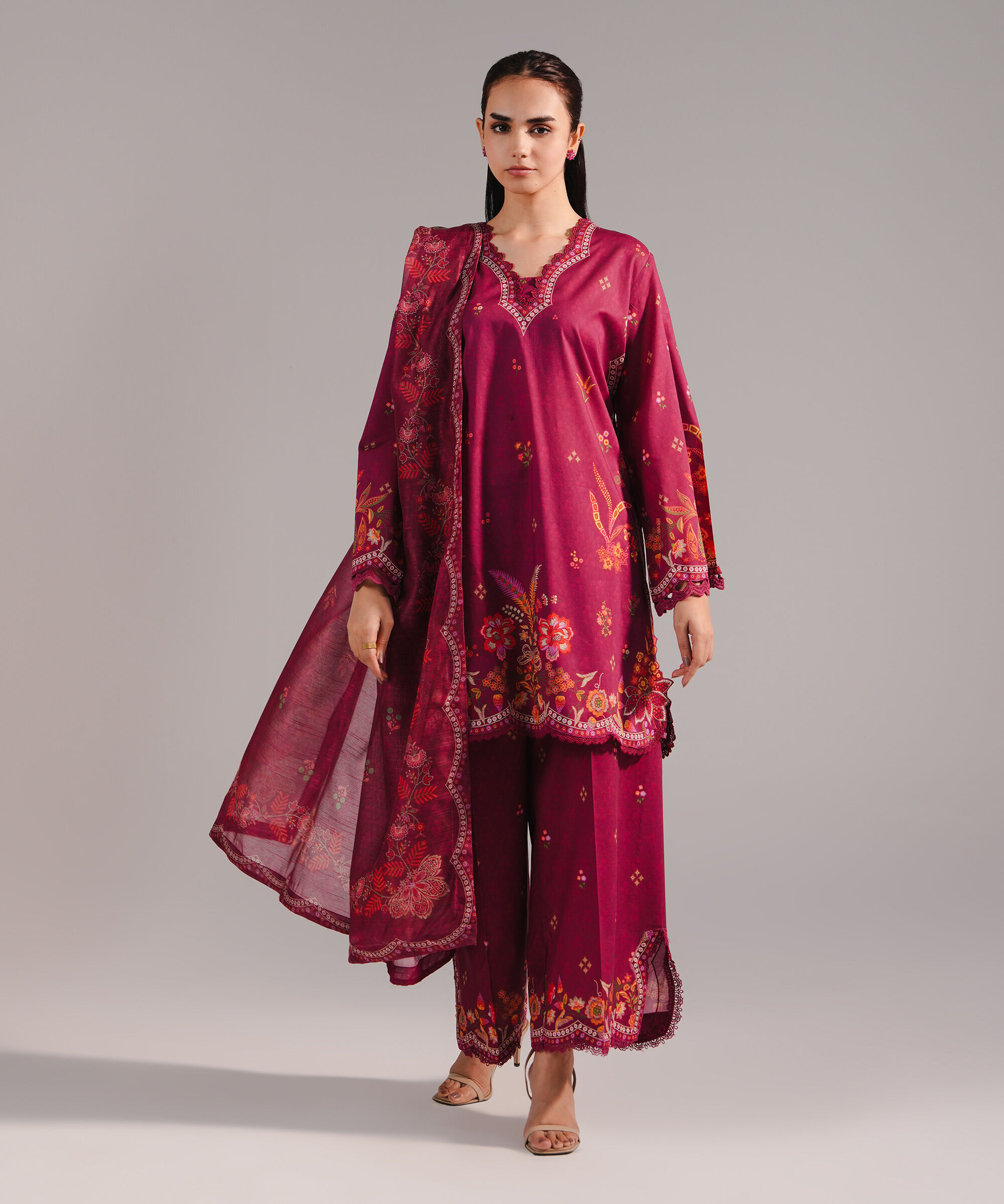 Printed Dupatta P26CAHMV657D