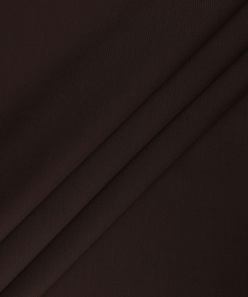Men Unstitched Viscose Dark Maroon Full Suit Fabric