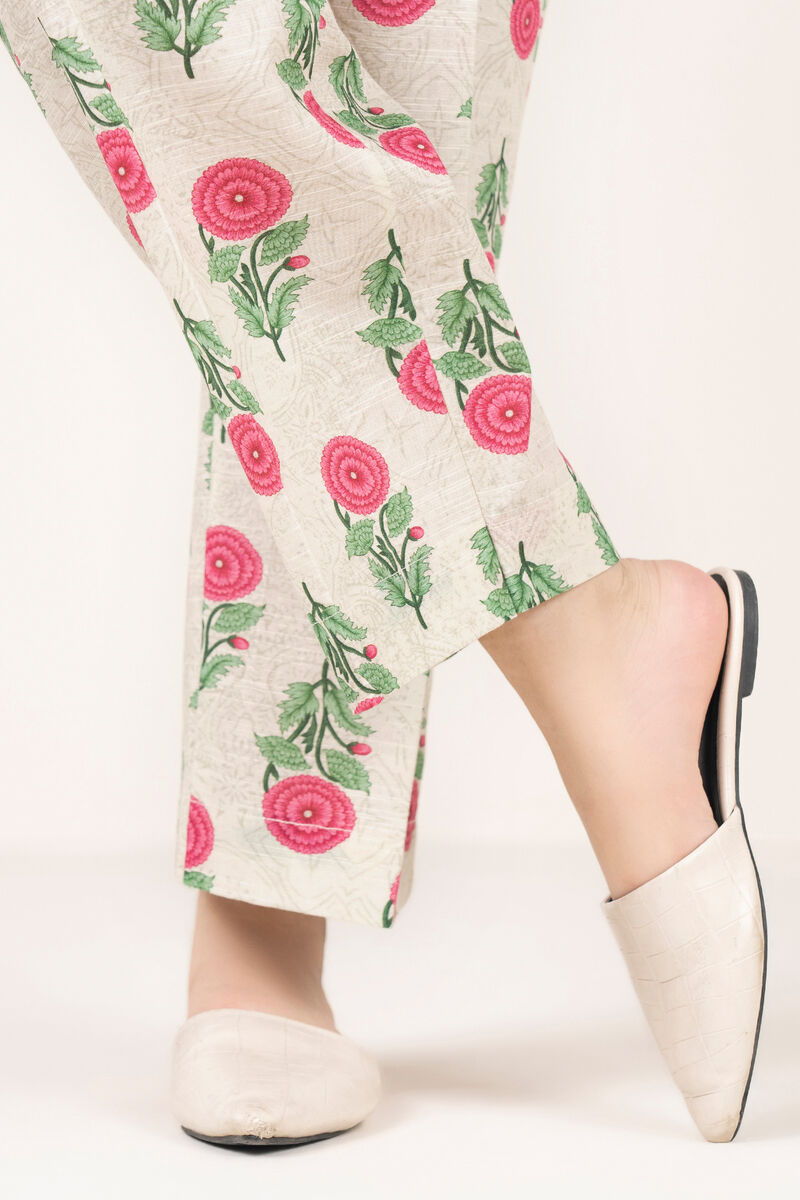 Light Khaddar Straight Pants