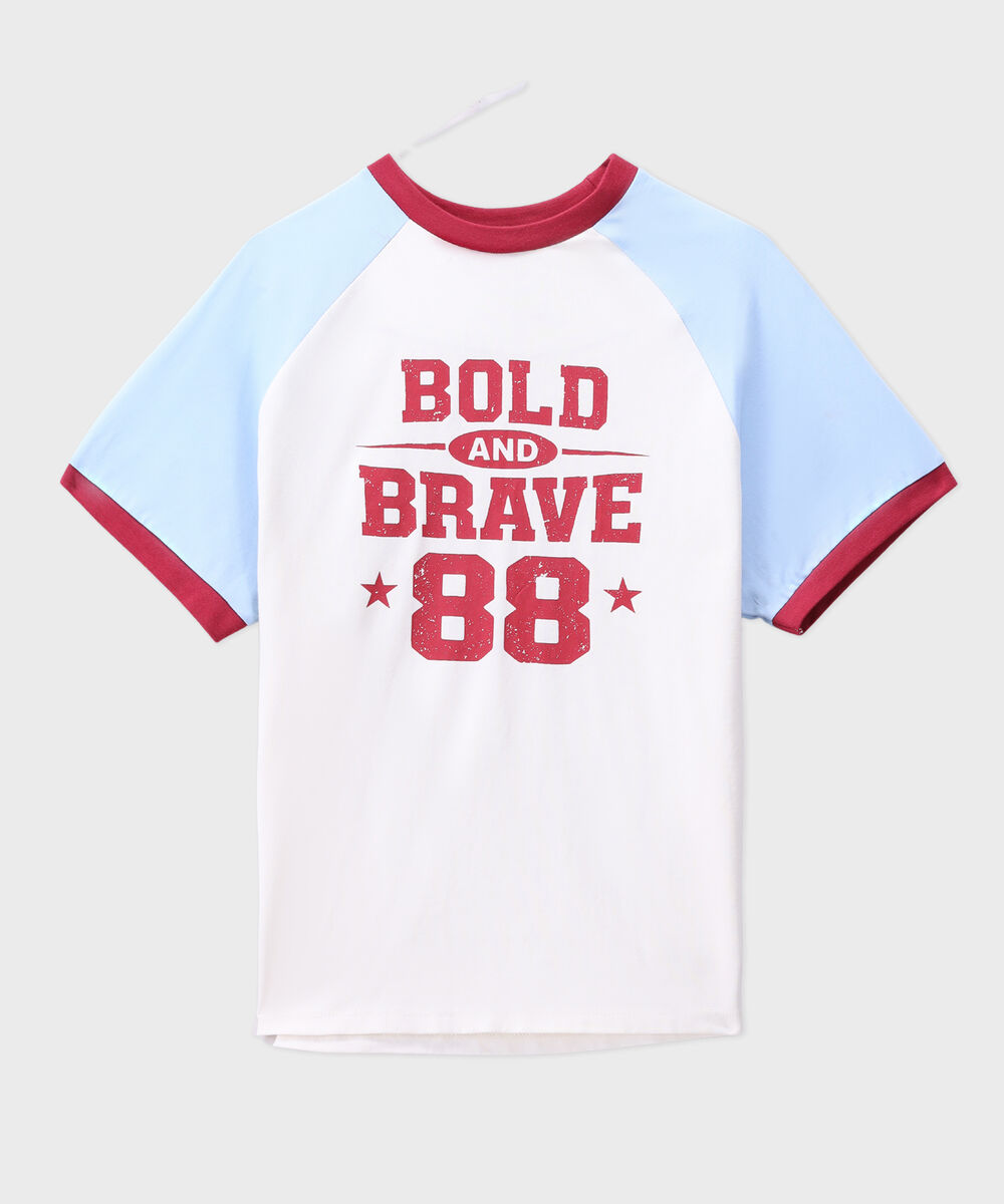Ringer T-Shirt With Graphic