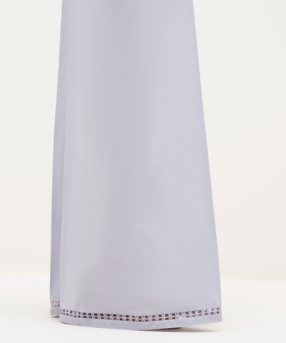 Women's RTW Cambric Lilac Solid Flared Pants