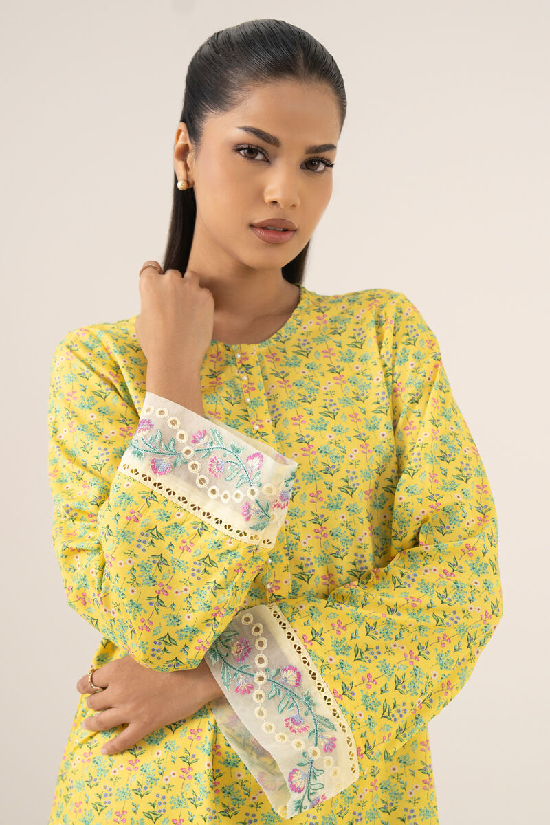 Printed Arabic Lawn Shirt