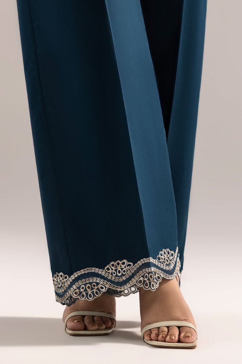 Embroidered Cambric Culottes