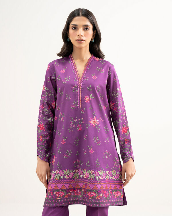 2 Piece - Embroidered Lawn Suit
