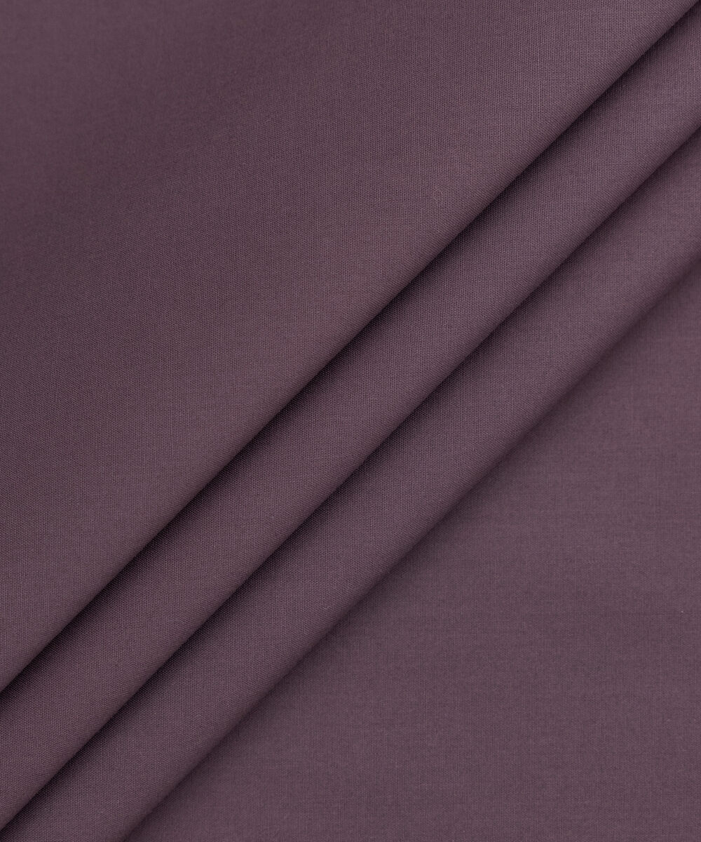 Men's Unstitched Two-Piece Maroon Premium Cotton Suit