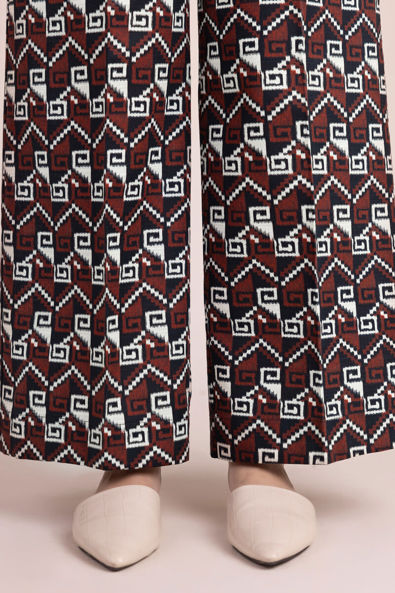 Printed Khaddar Culottes