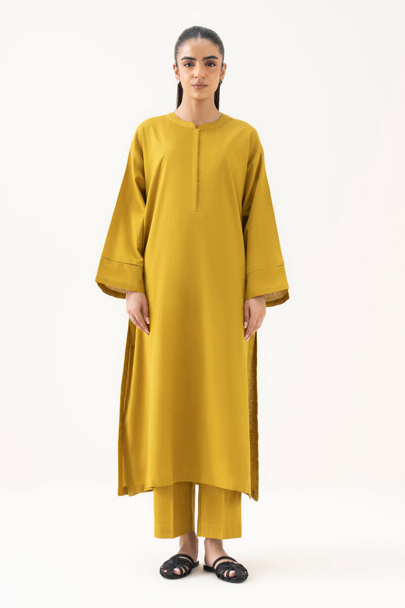 Solid Cotton Linen Shirt