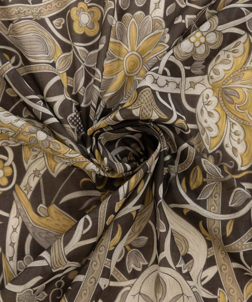 Woman - Printed Voile Dupatta