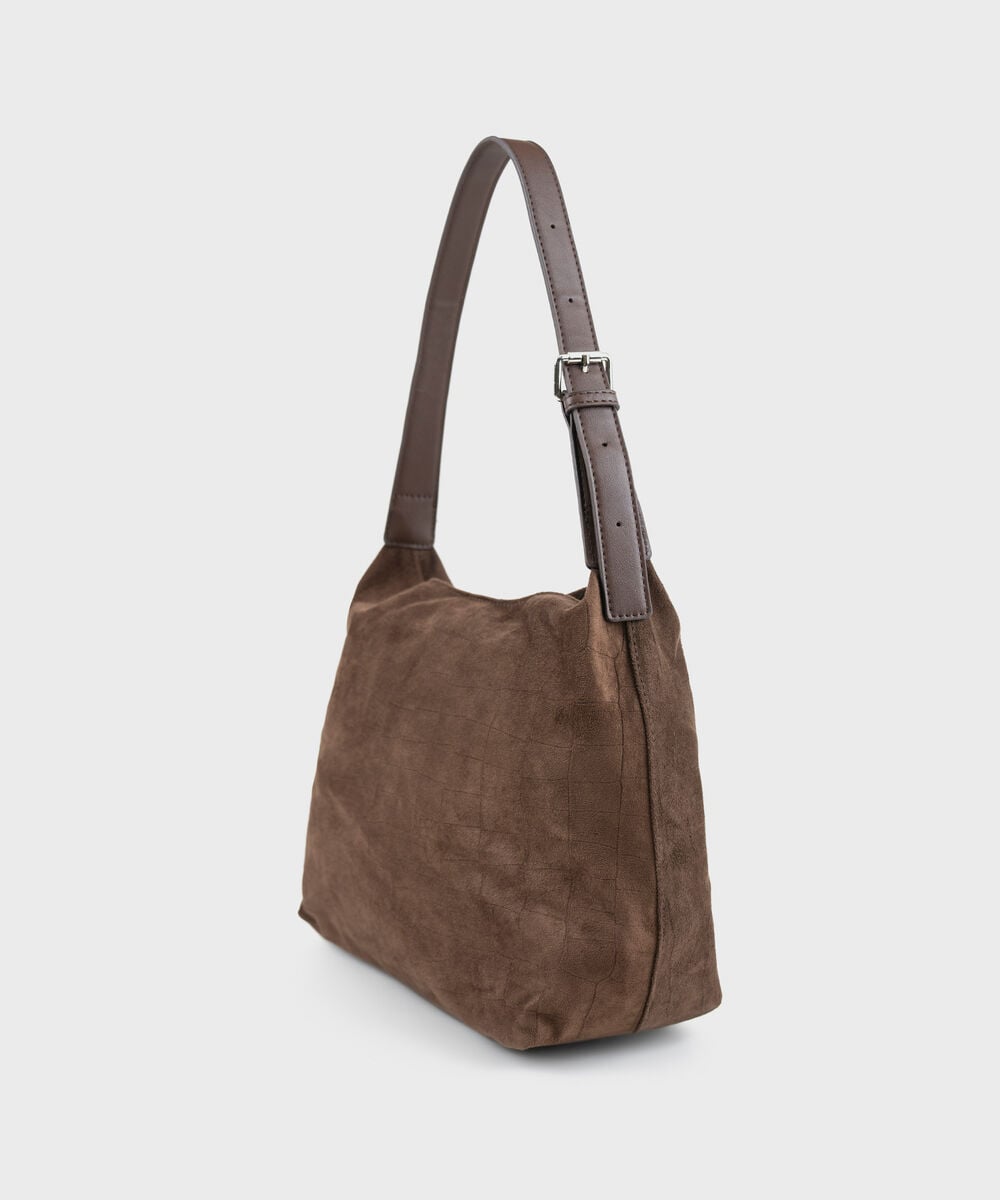 Women's Brown Shoulder Tote Bag