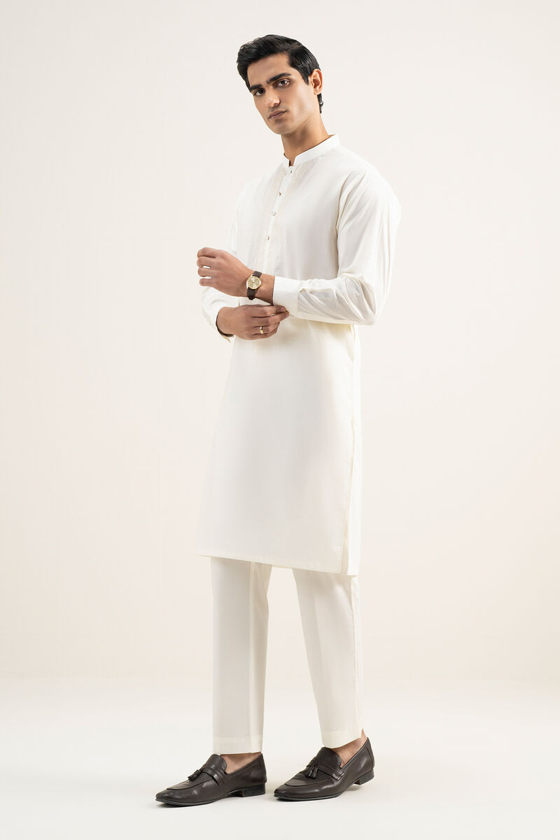Embroidered Premium Cotton Suit