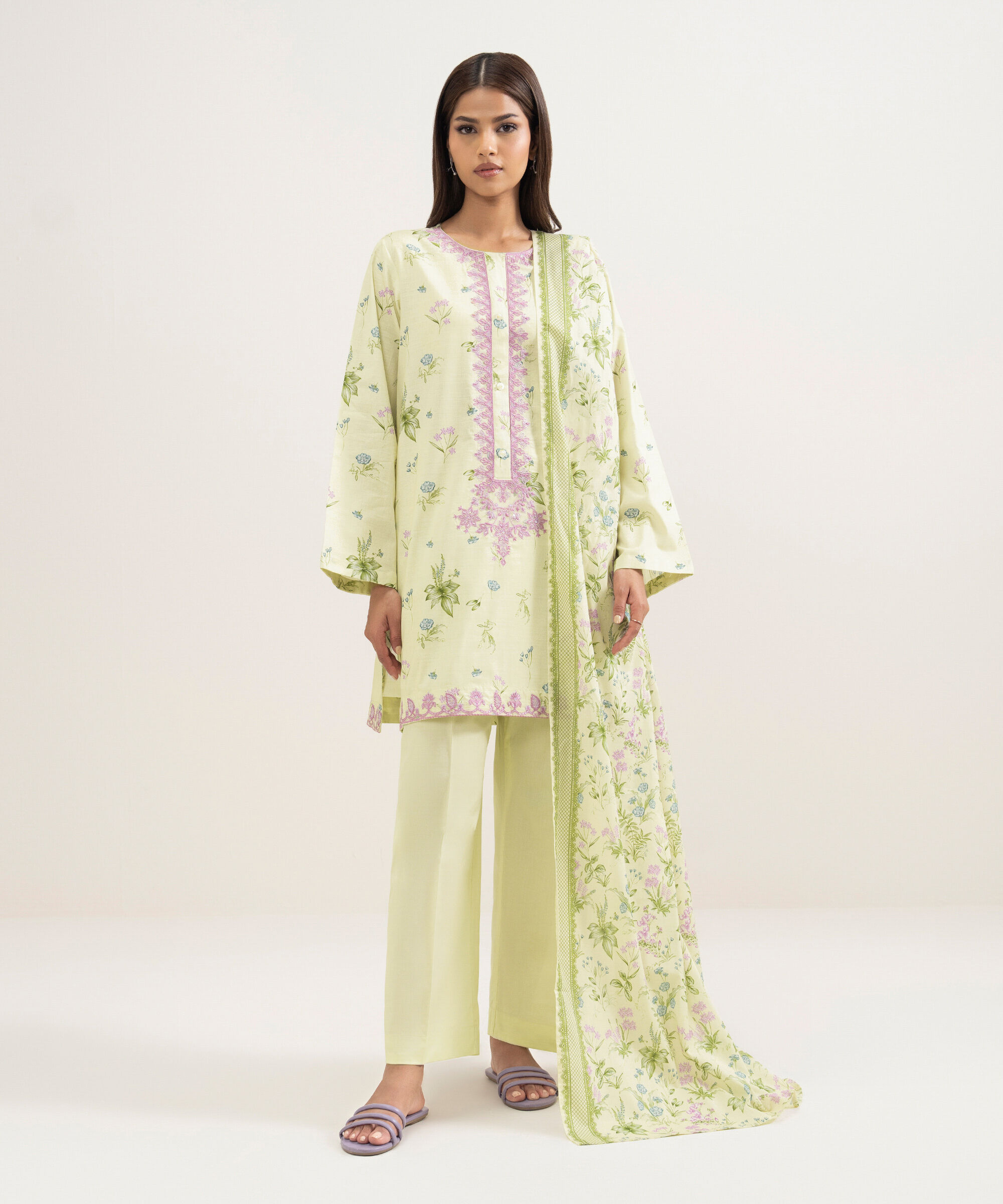 Printed Dupatta PBS26P4U107D