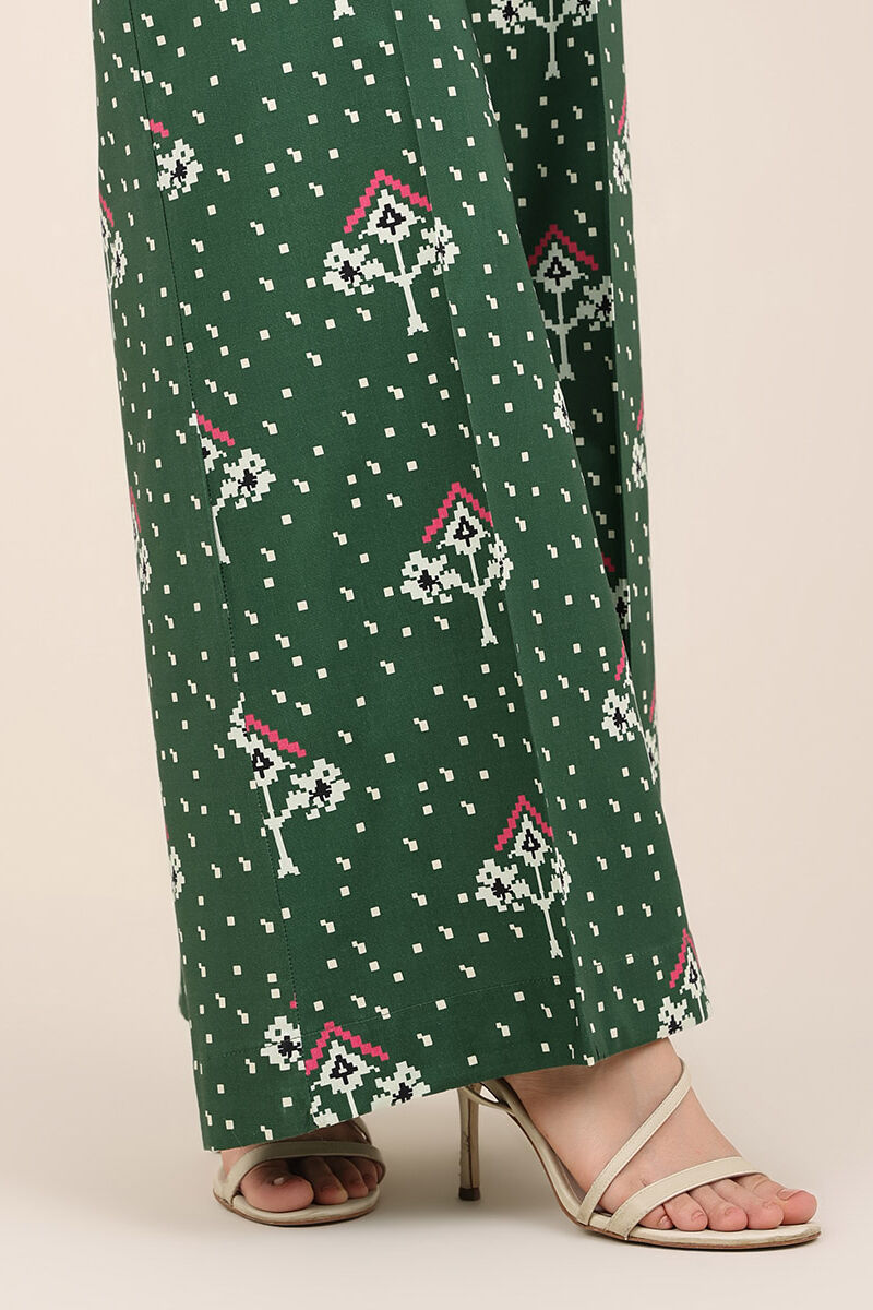 Cotton Viscose Flared Pants