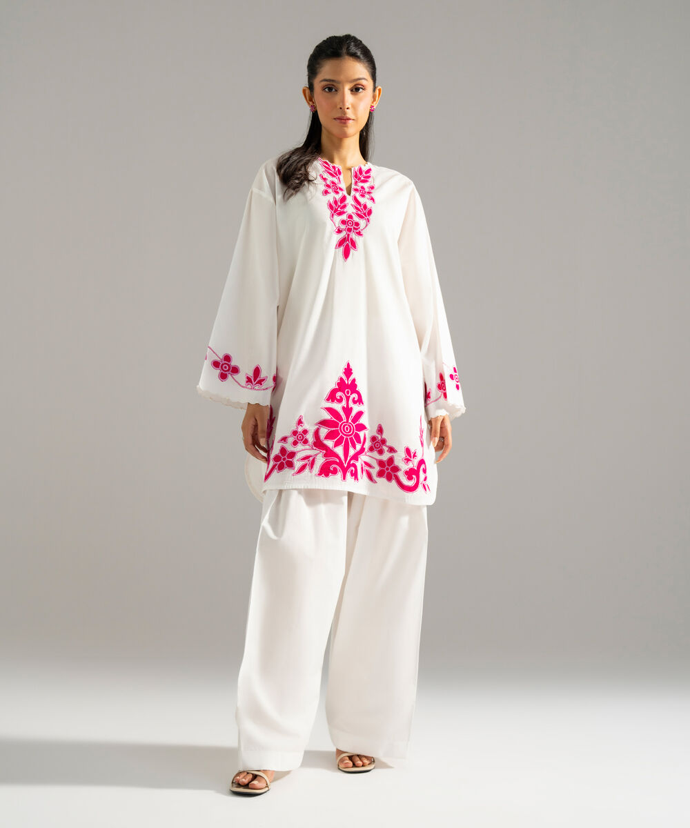 2 Piece - Embroidered Lawn Suit