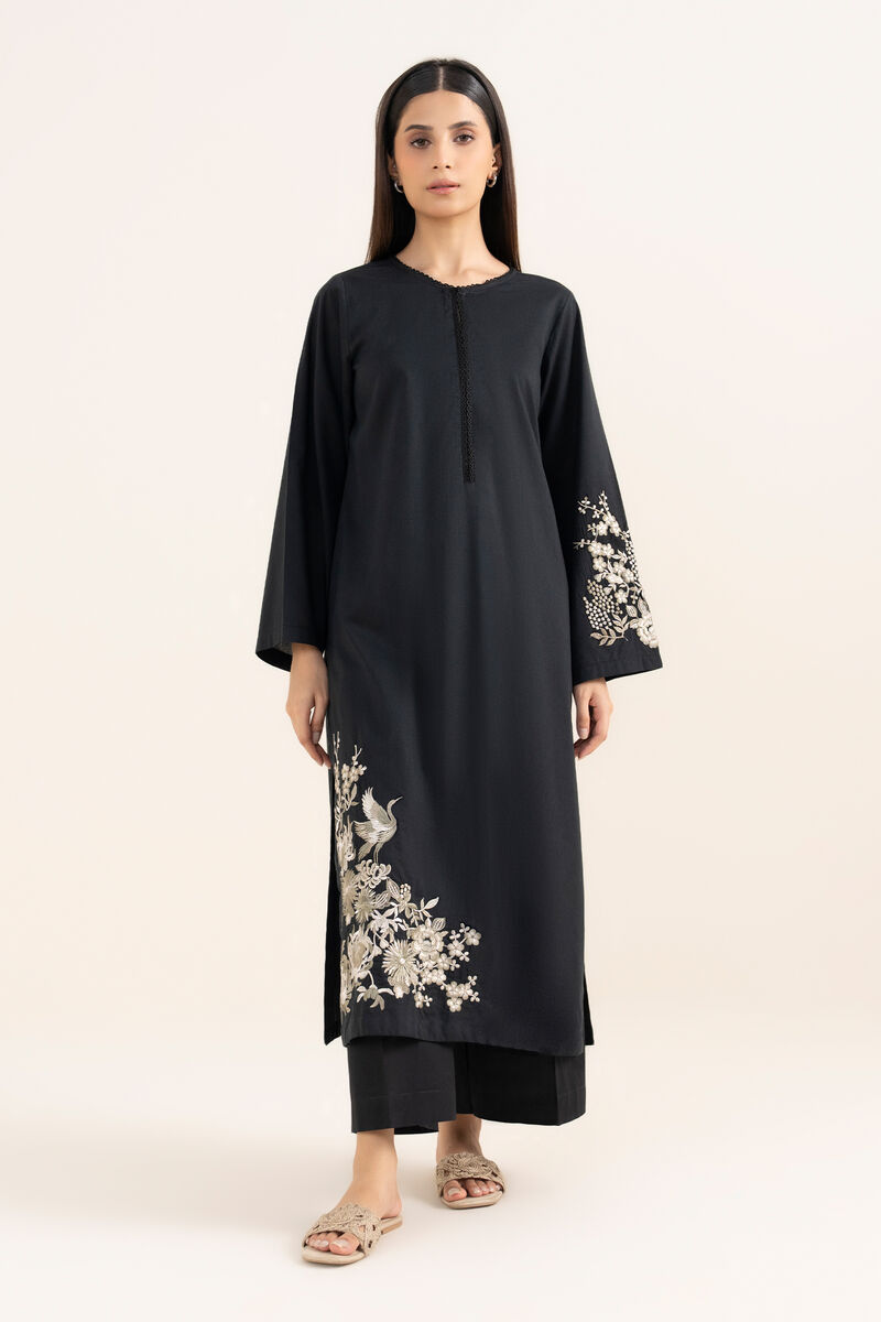 Embroidered Lawn Viscose Shirt