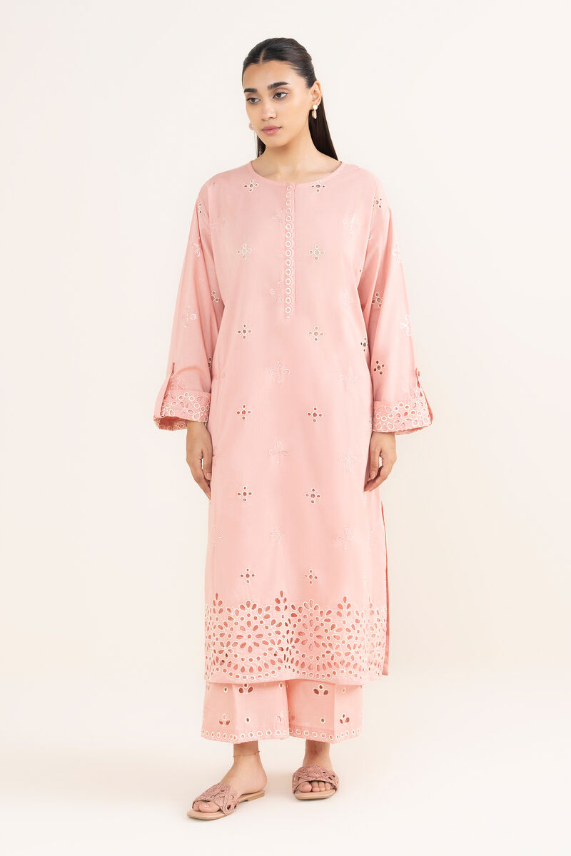 Embroidered Crosshatch Shirt